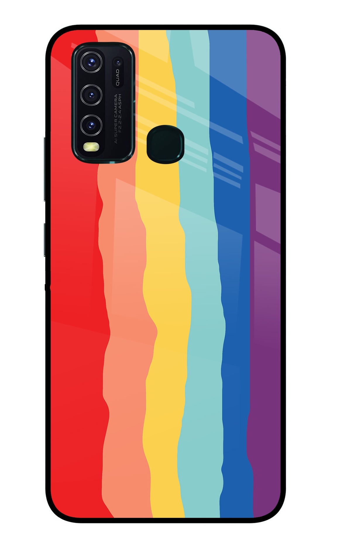 Rainbow Vivo Y30/Y50 Glass Case