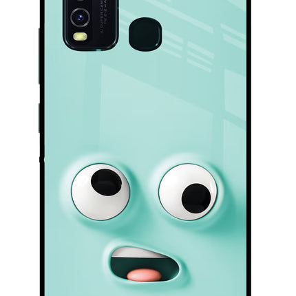 Funny Cartoon Vivo Y30/Y50 Glass Case