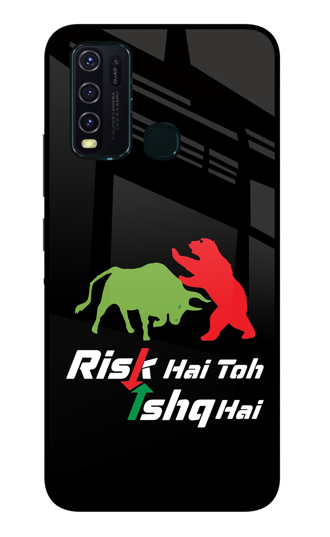 Risk Hai Toh Ishq Hai Vivo Y30/Y50 Back Cover