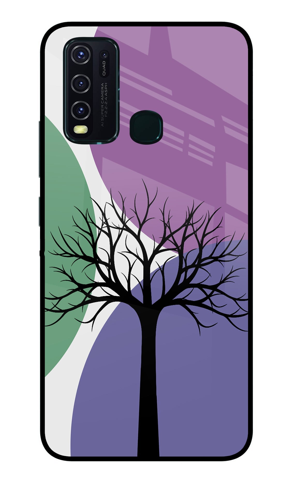 Tree Art Vivo Y30/Y50 Back Cover