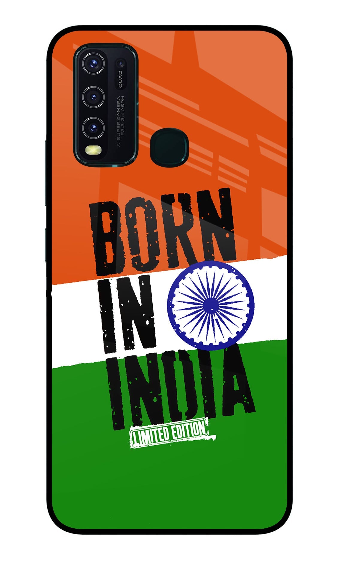 Born in India Vivo Y30/Y50 Glass Case