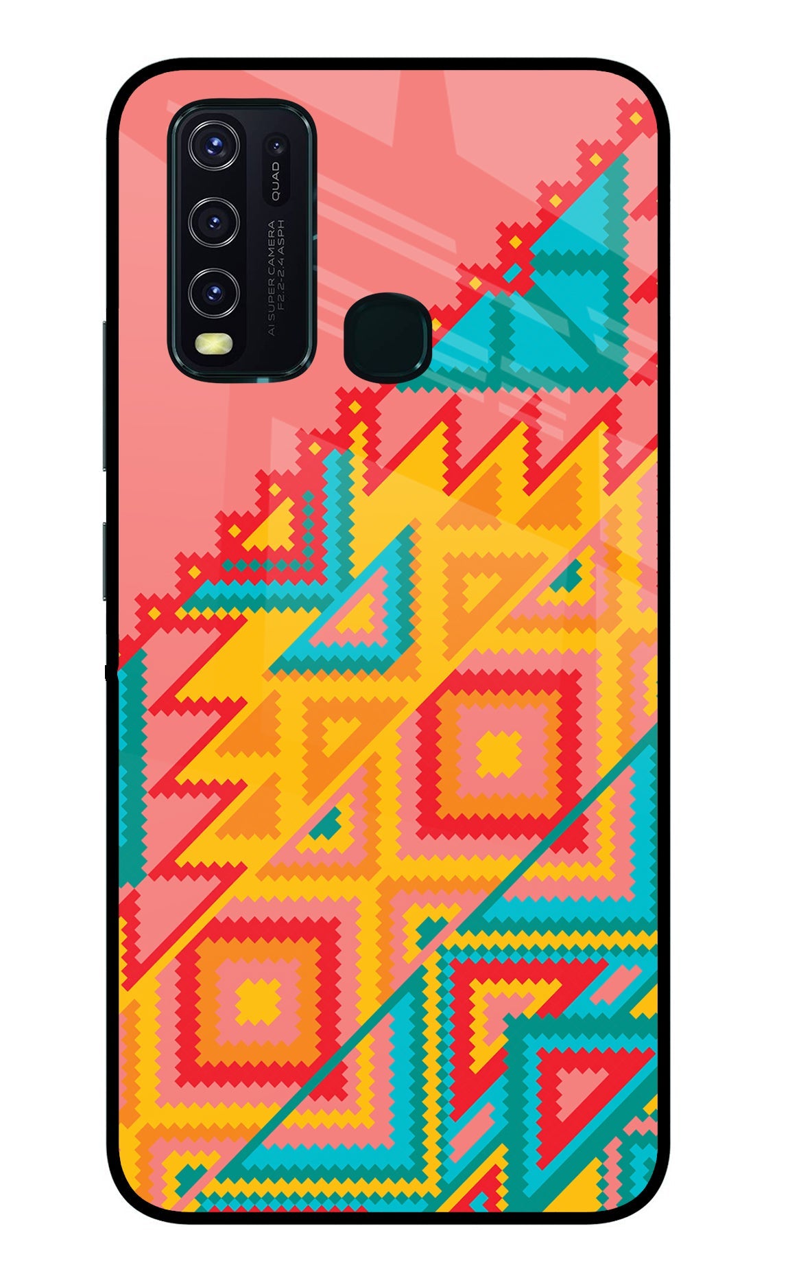 Aztec Tribal Vivo Y30/Y50 Back Cover