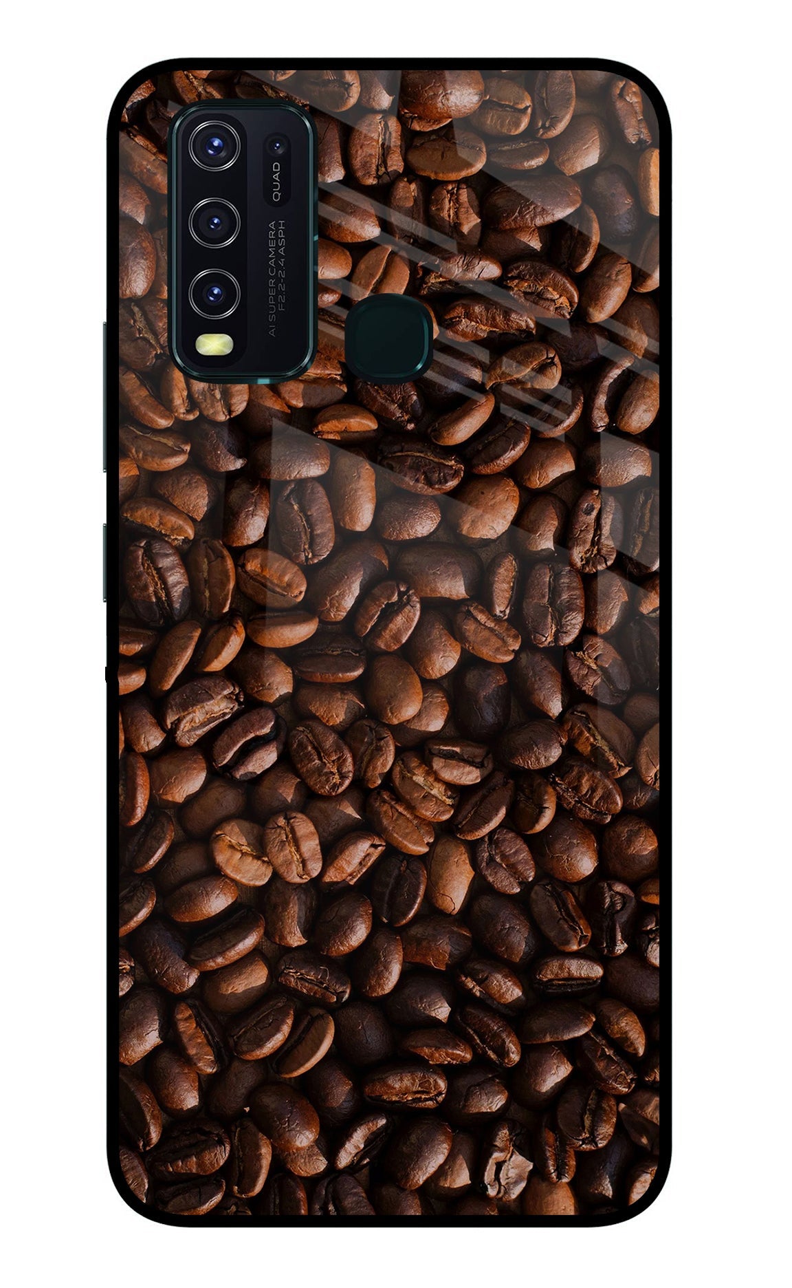 Coffee Beans Vivo Y30/Y50 Back Cover