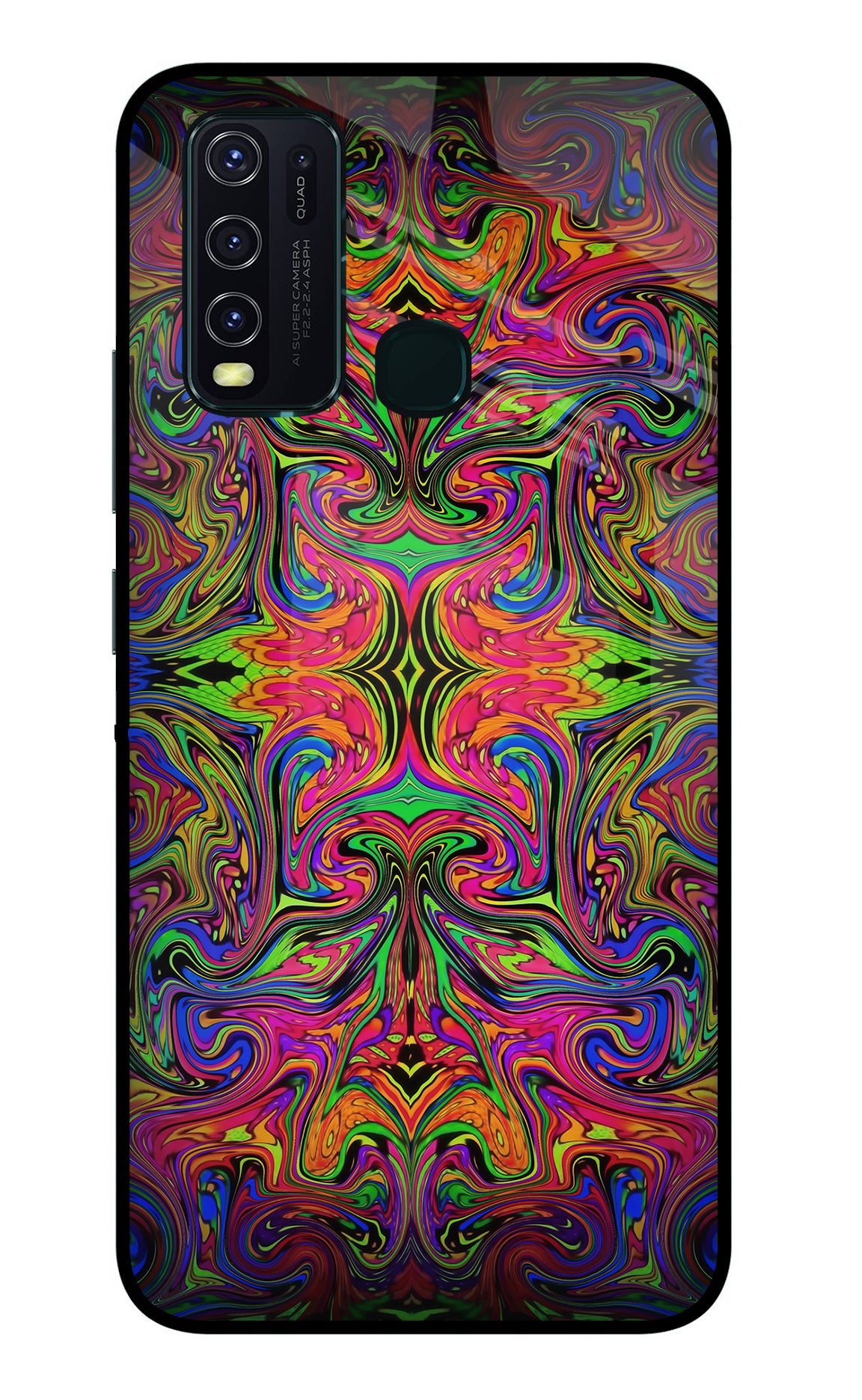 Psychedelic Art Vivo Y30/Y50 Back Cover