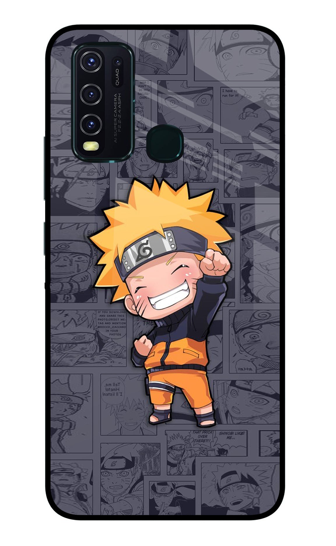 Chota Naruto Vivo Y30/Y50 Back Cover