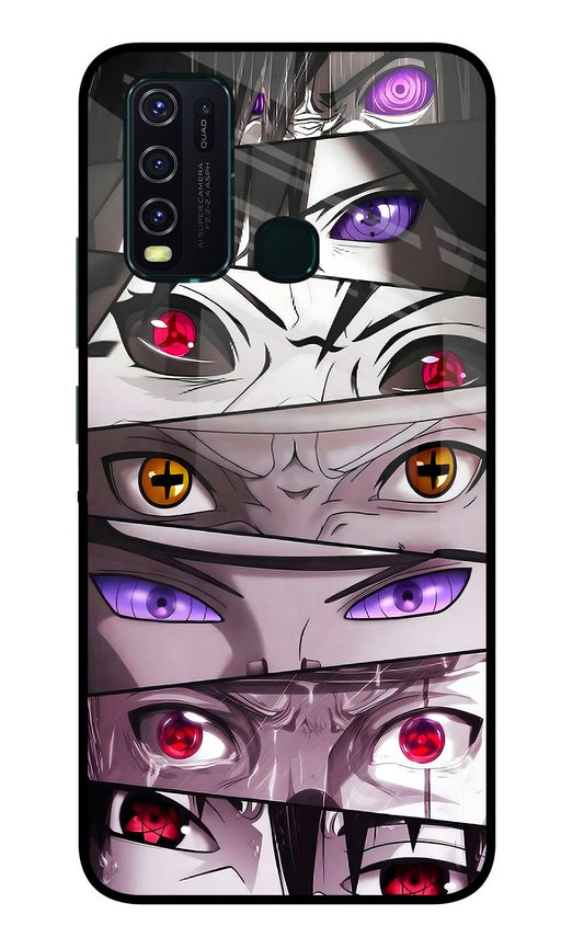 Naruto Anime Vivo Y30/Y50 Glass Case