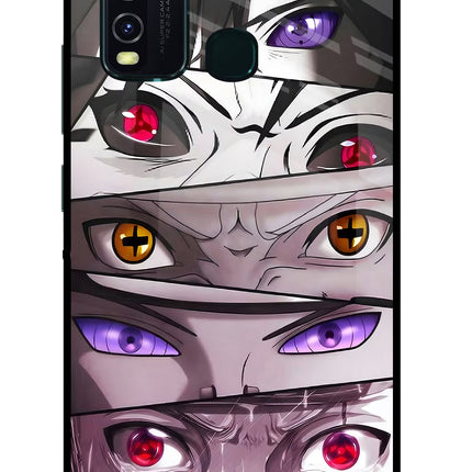 Naruto Anime Vivo Y30/Y50 Glass Case Back Cover by Casekaro