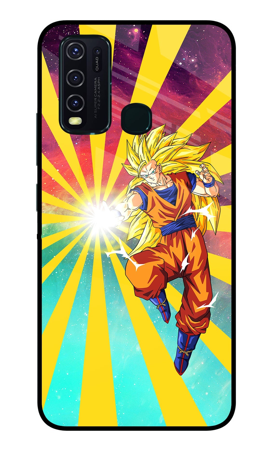 Goku Super Saiyan Vivo Y30/Y50 Back Cover