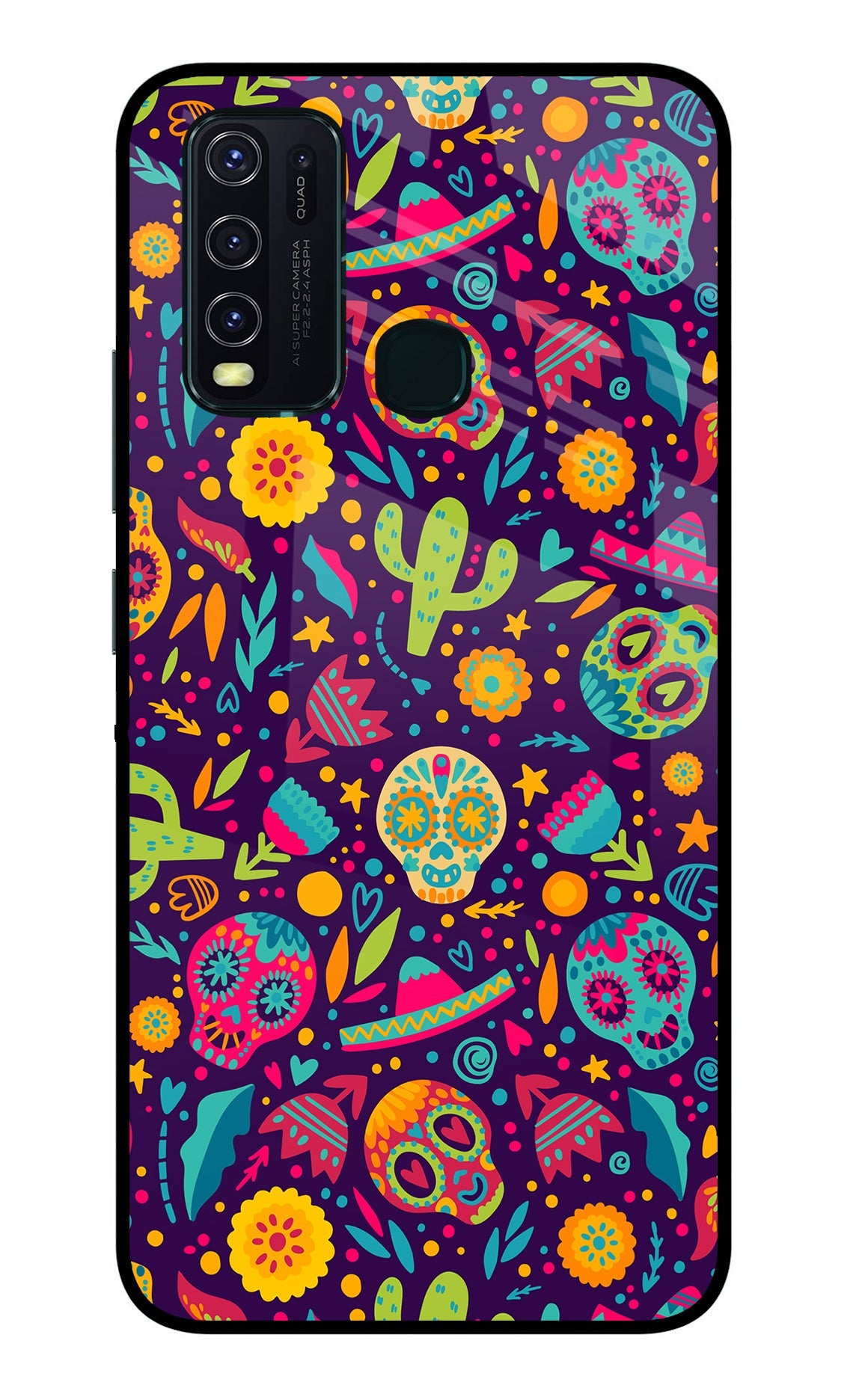 Mexican Design Vivo Y30/Y50 Back Cover