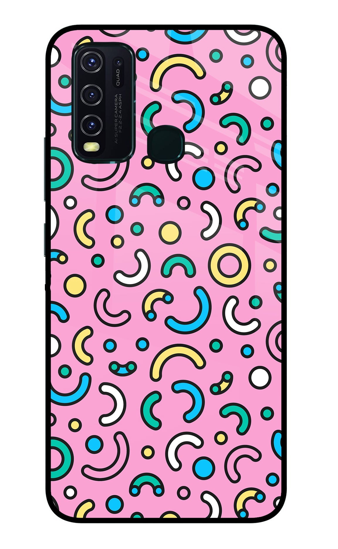 Memphis Design Vivo Y30/Y50 Back Cover