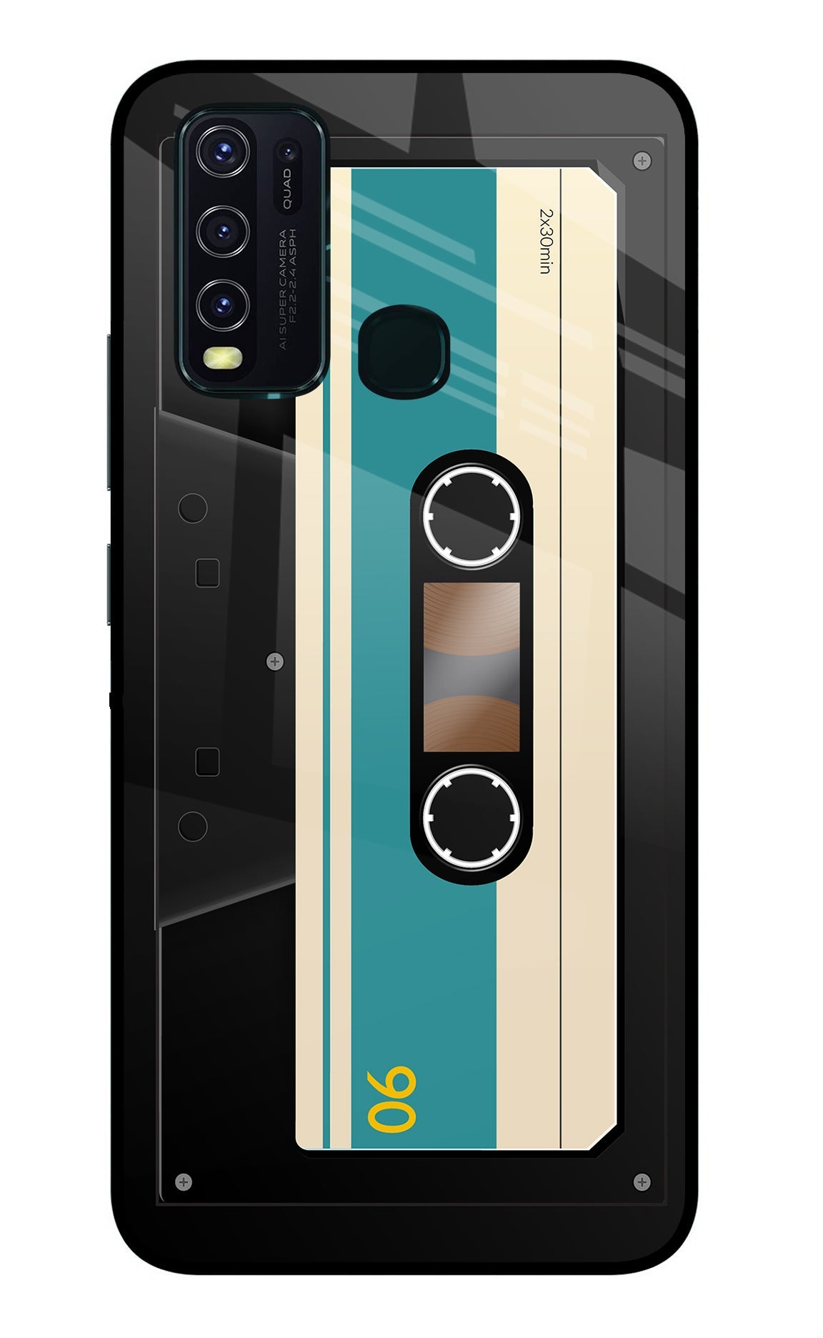 Cassette Vivo Y30/Y50 Glass Case