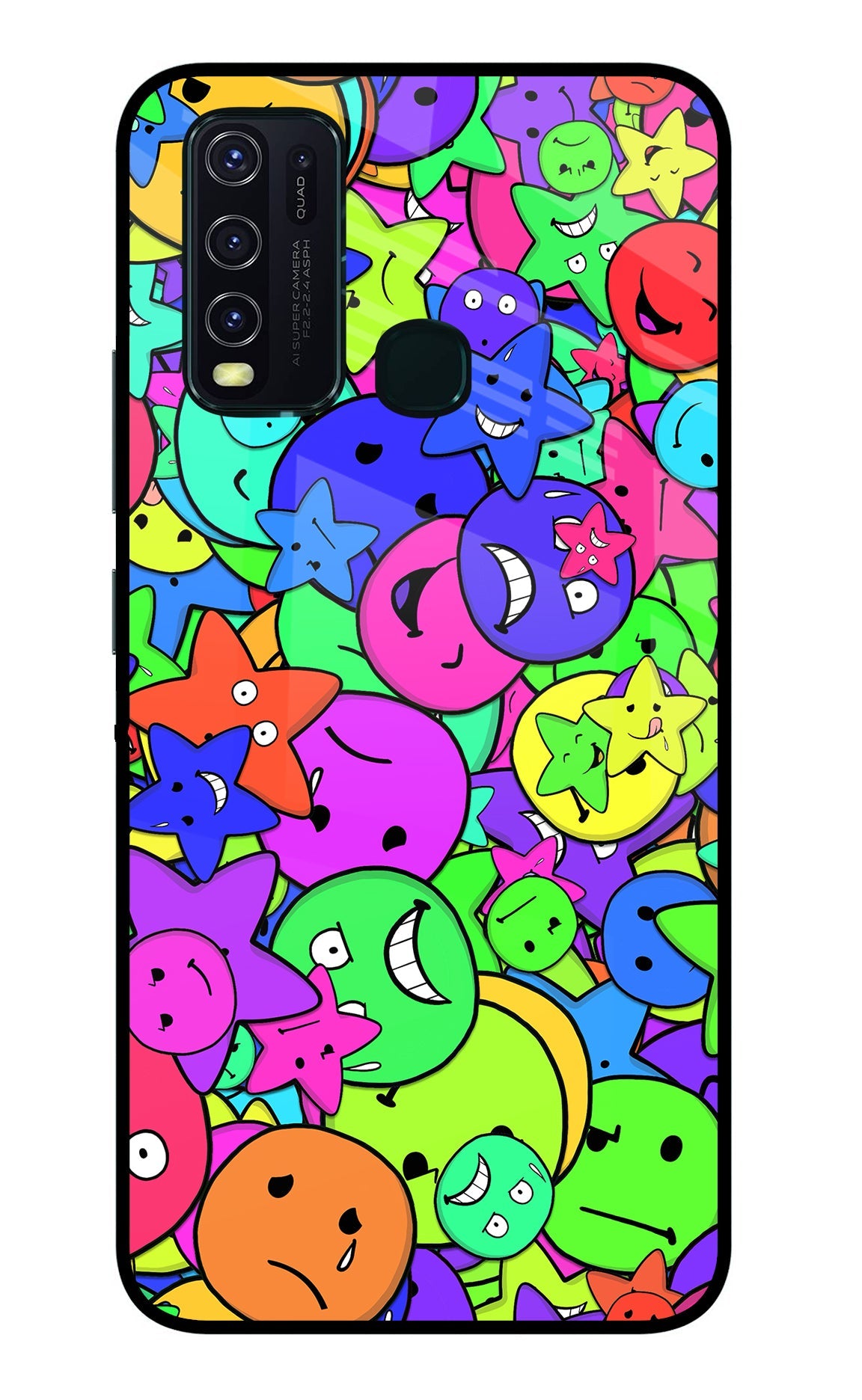 Fun Doodle Vivo Y30/Y50 Back Cover