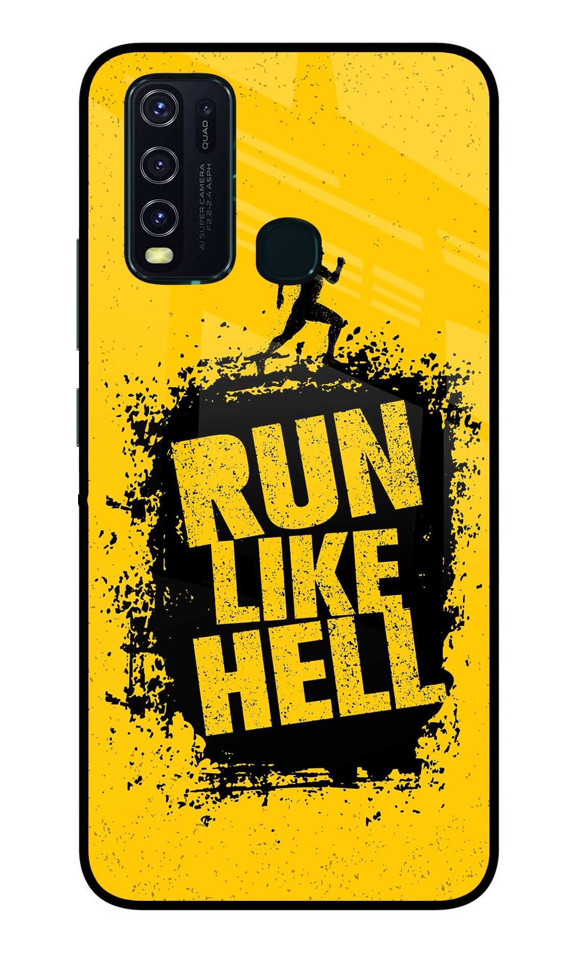 Run Like Hell Vivo Y30/Y50 Back Cover