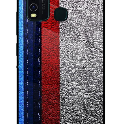 BMW Stripes Vivo Y30/Y50 Glass Case