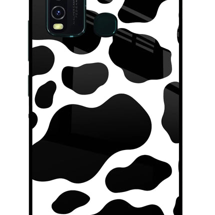 Cow Spots Vivo Y30/Y50 Glass Case