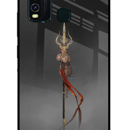 Shiv Trishul Vivo Y30/Y50 Glass Case