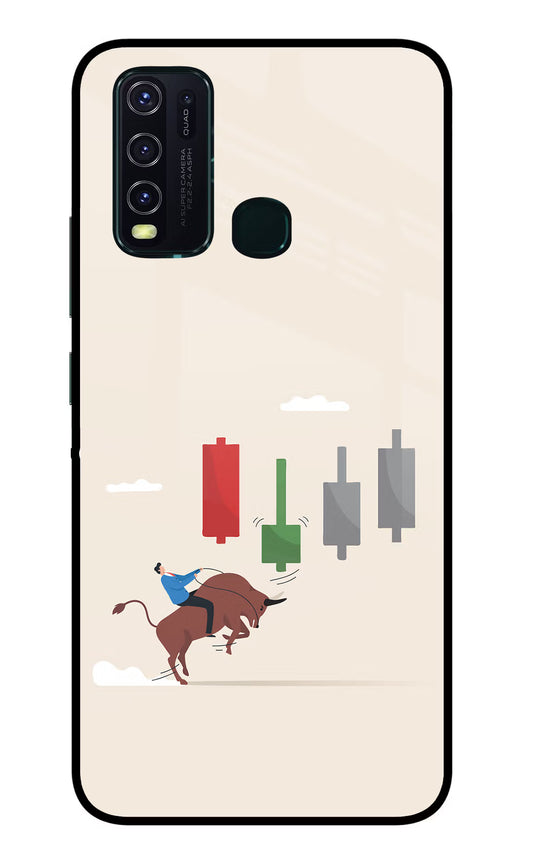 Bull Trading Momentum Vivo Y30/Y50 Glass Case