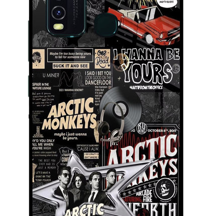 Arctic Monkeys Vivo Y30/Y50 Glass Case