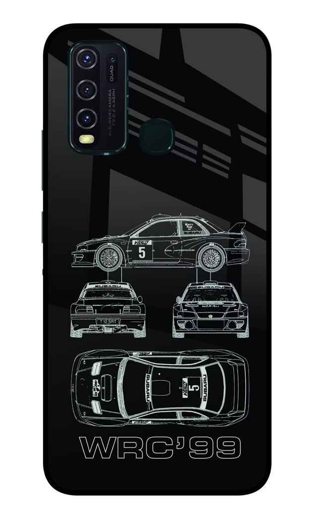 WRC'99 Vivo Y30/Y50 Glass Case