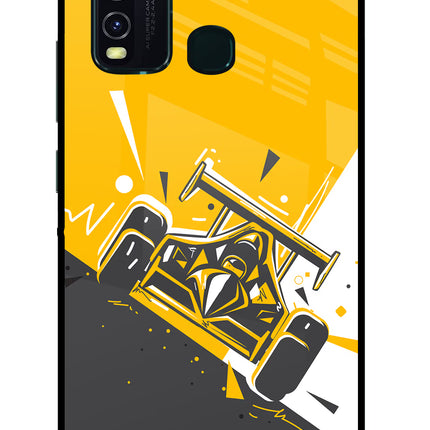 Track King Vivo Y30/Y50 Glass Case