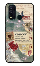 Cancer Zodiac Vivo Y30/Y50 Glass Case