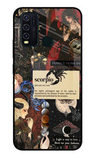 Scorpio Zodiac Vivo Y30/Y50 Glass Case