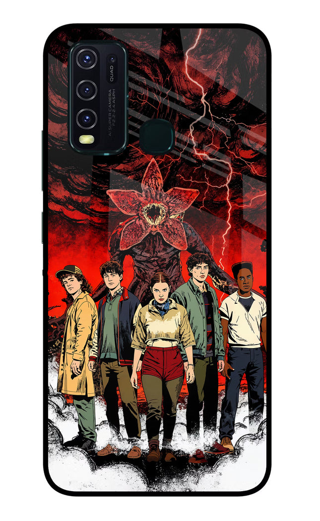 Ordinary Things Characters Vivo Y30/Y50 Glass Case