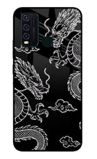 Twin Dragons Vivo Y30/Y50 Glass Case
