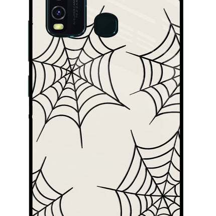Spider Web Vivo Y30/Y50 Glass Case