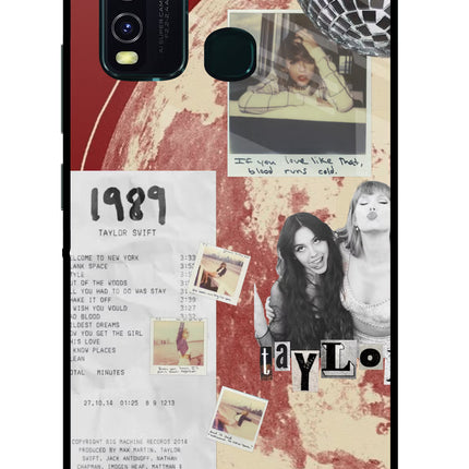 Taylor Swift Vivo Y30/Y50 Glass Case