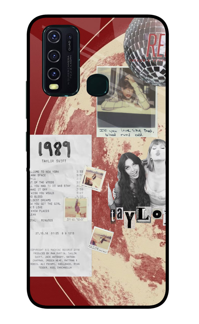 Taylor Swift Vivo Y30/Y50 Glass Case