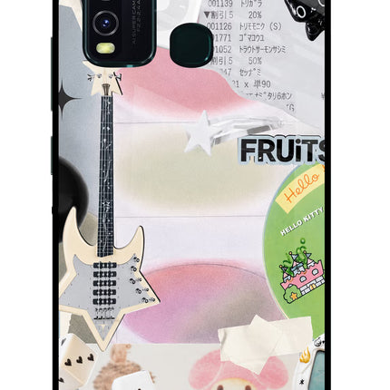 Softcore case Vivo Y30/Y50 Glass Case
