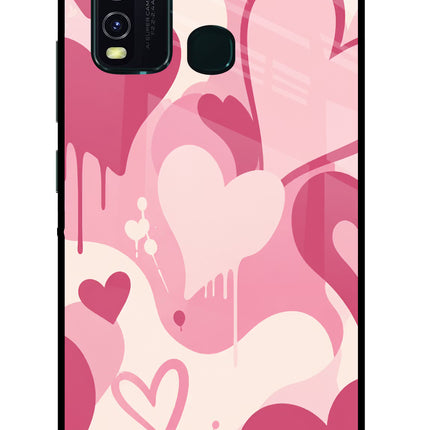 Hearty case Vivo Y30/Y50 Glass Case
