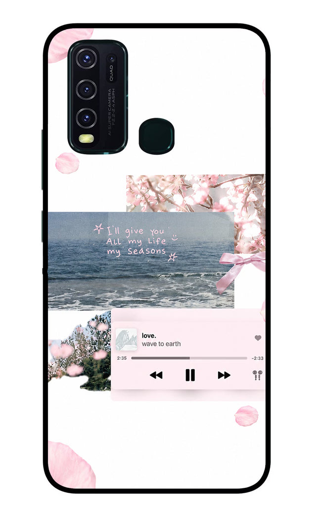 Wave to earth Vivo Y30/Y50 Glass Case