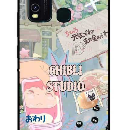 Studio Ghibli Vivo Y30/Y50 Glass Case