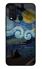 Softcore Vivo Y30/Y50 Glass Case