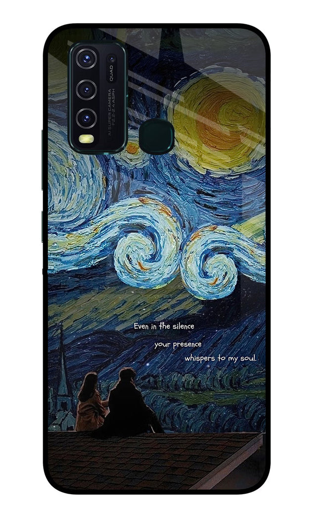 Softcore Vivo Y30/Y50 Glass Case