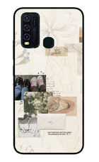 Soft Aesthetic Vivo Y30/Y50 Glass Case