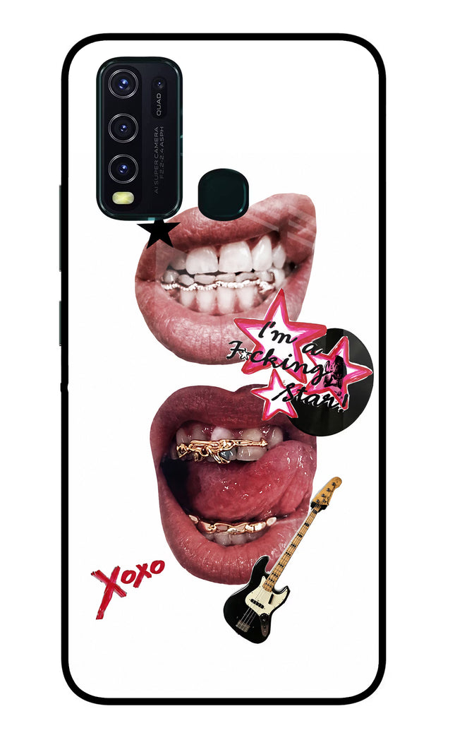 Rockstar Vivo Y30/Y50 Glass Case