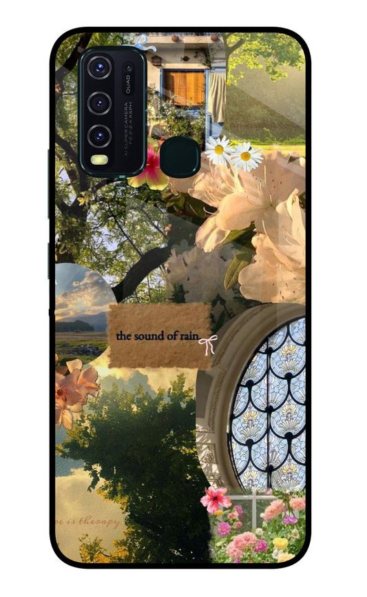 Rain Vivo Y30/Y50 Glass Case