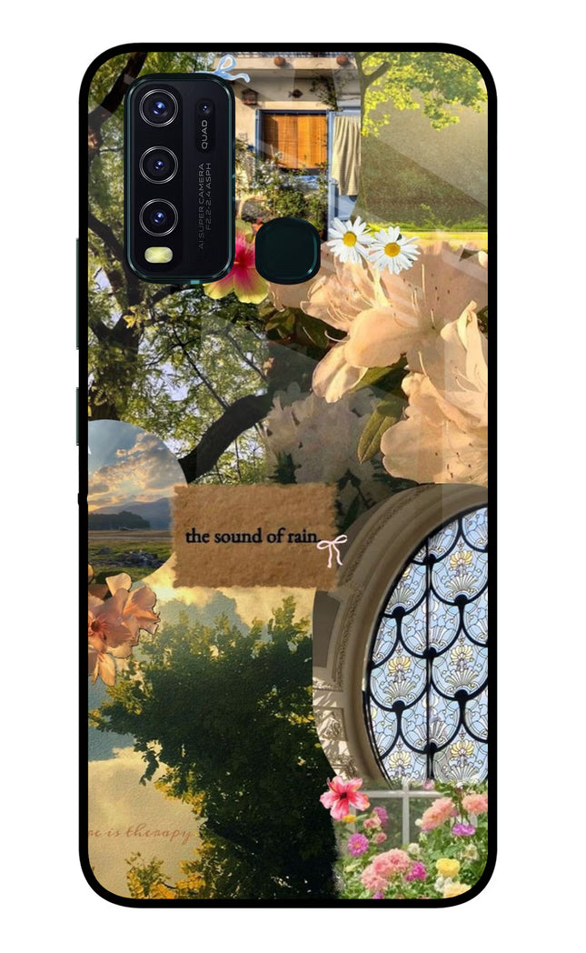 Rain Vivo Y30/Y50 Glass Case