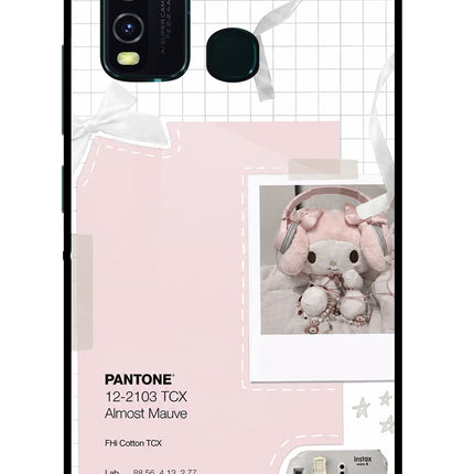Pantone Asthetic Vivo Y30/Y50 Glass Case