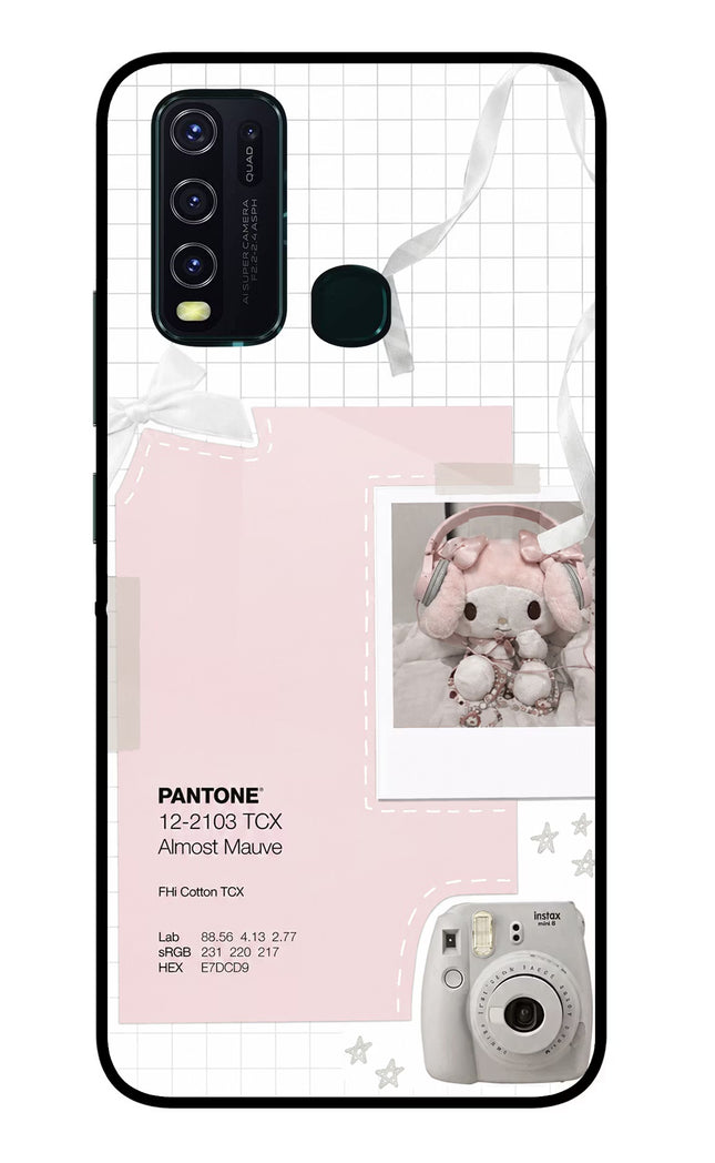 Pantone Asthetic Vivo Y30/Y50 Glass Case