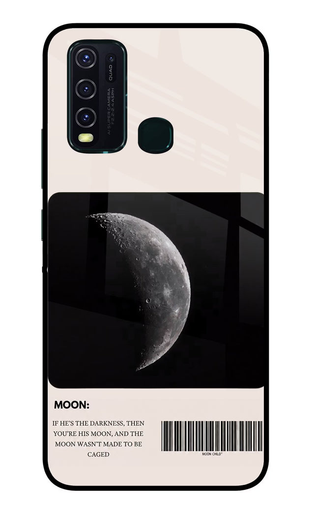 Moon Phase Vivo Y30/Y50 Glass Case