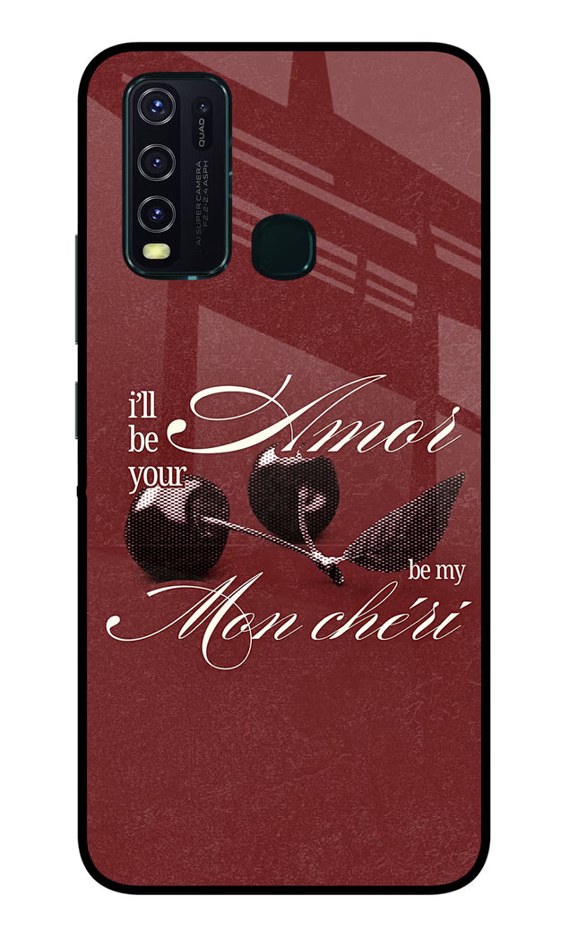 Velvet Cherry Vivo Y30/Y50 Glass Case
