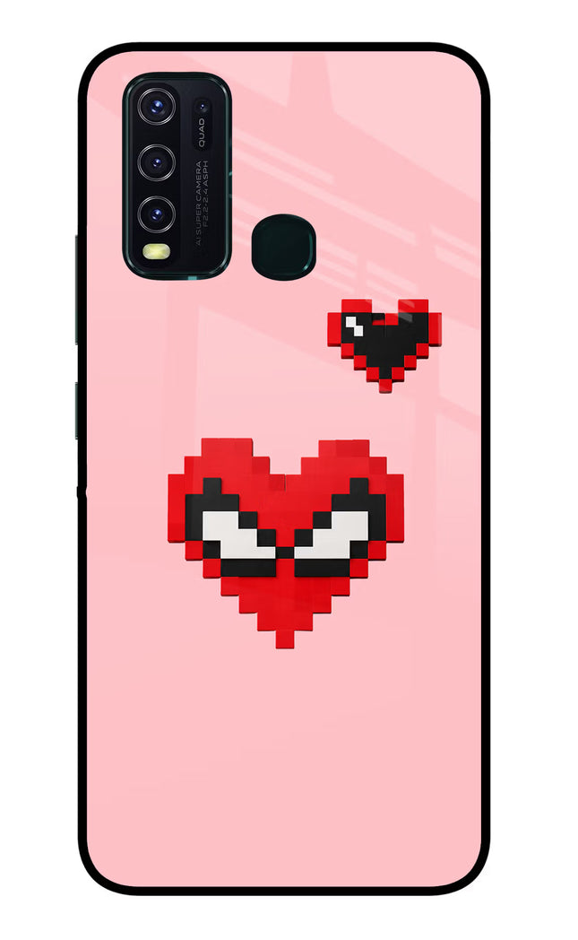 Gwen Heart Vivo Y30/Y50 Glass Case