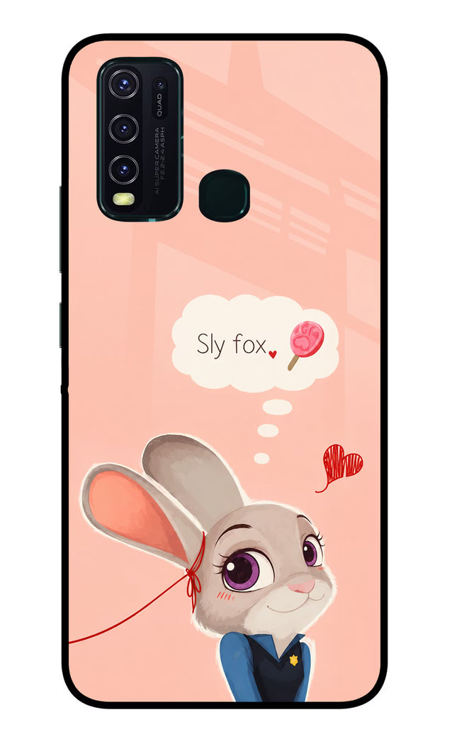 Judy Charm Vivo Y30/Y50 Glass Case