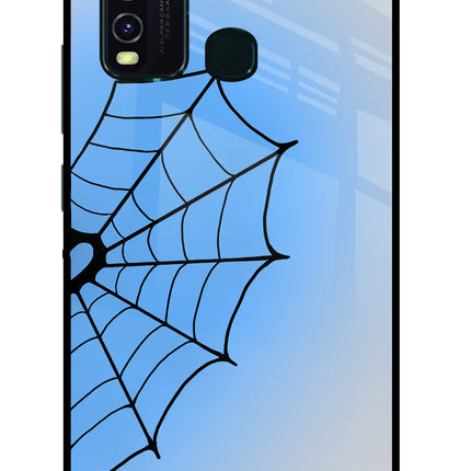 Blue Web Vivo Y30/Y50 Glass Case