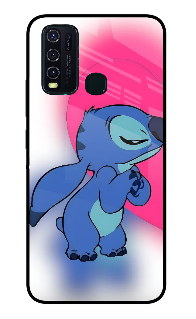 Stitch Hug Vivo Y30/Y50 Glass Case