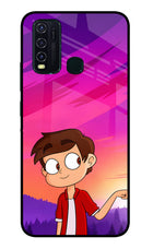 Marco Sunset Vivo Y30/Y50 Glass Case